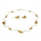 Necklace Silver Goldplated 45 cm -