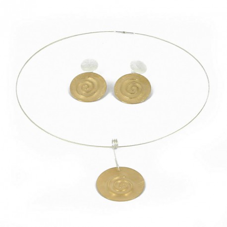 Pendant Silver 925 and Necklace Steel  -