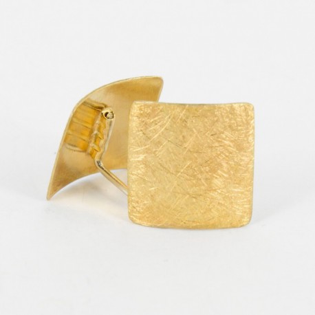 Earstickers Silver Goldplated 13 x 13 mm Silver Goldplated - 21421