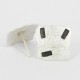 Earrings square Silber (17 x 17mm) - 21456