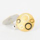 Earstickers Silver, oxidized, Goldplated - 21470