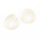 Pendientes oval Silber -
