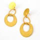 Earrings Silver with stud.