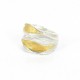 Ring Silver Goldplated