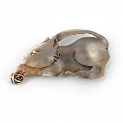 Brosche katze