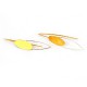 Pendientes Plata chapado en Oro