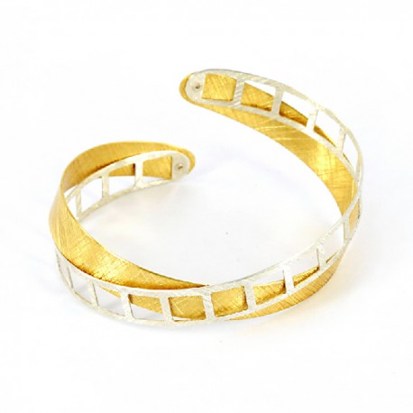 Bracelet Silver Goldplated