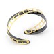 Armband Silber vergoldet oxidiert
