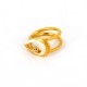 Ring Silber vergoldet  mit Zirkonia