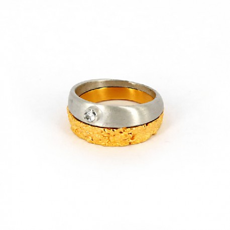 Ring Topas White Silver 925