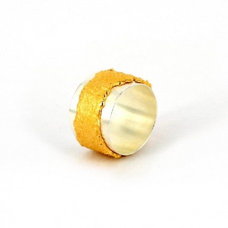 Ring Silber Vergoldet