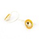 Hanging Design Earrings Silber vergoldet