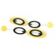 Pendientes Luna oval