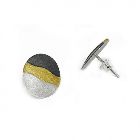 Ohrstecker Silver 3 colors