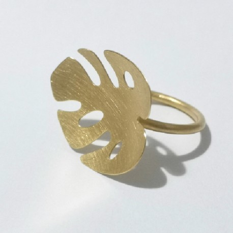 Anillo Diseno Hoja