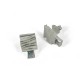 Earrings Sterling silver with blue Topas