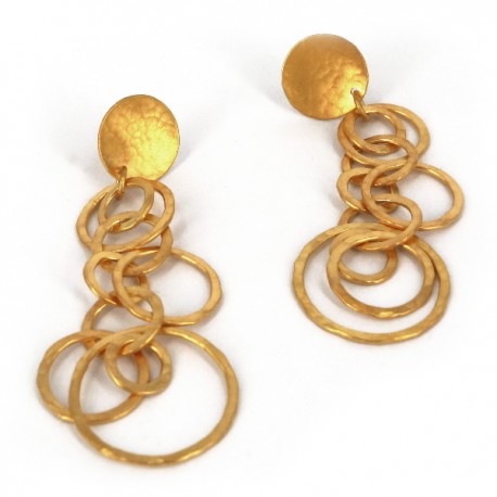 Ohrstecker silber Goldplated