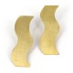 Earrings Silber vergoldet Wafe