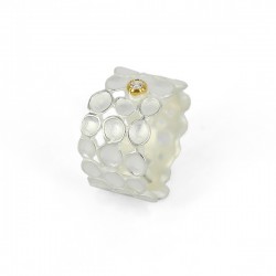 Ring mit zirkonia 2,5mm AGVG
