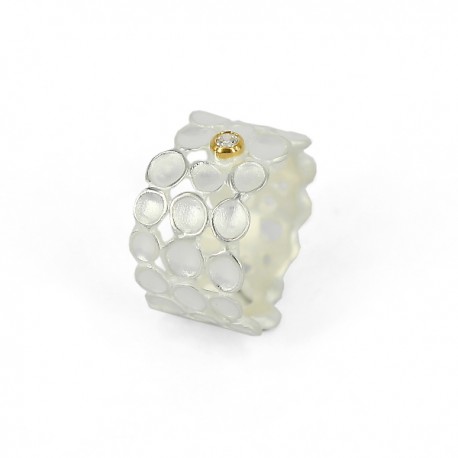 Ring mit zirkonia 2,5mm AGVG