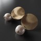 Ohrstecker  Silber verg. with Perle