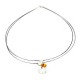 Necklace-Pendant Silver vergoldet