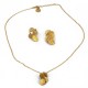 Halskette Silber Goldplated