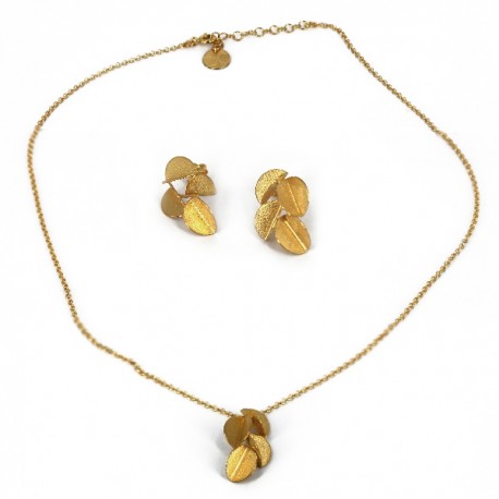 Halskette Silber Goldplated