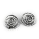 Ohrstecker Silber oxidiert