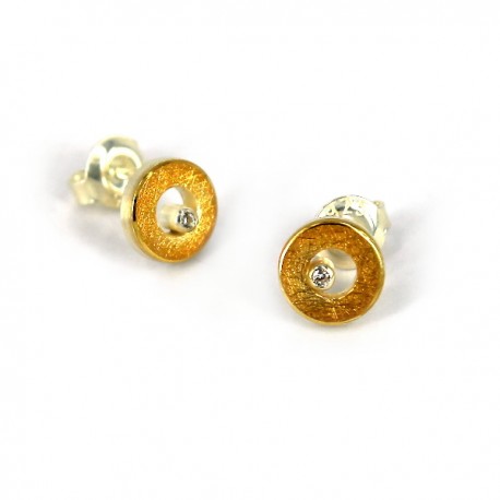 Ohrstecker mit Zirkonia 1.5 mm AGVG