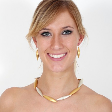 Necklace Silver Goldplated - KSN52