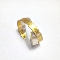 Armband Silber und silber vergoldet