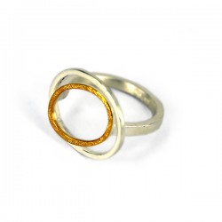 Ring Silber vergoldet