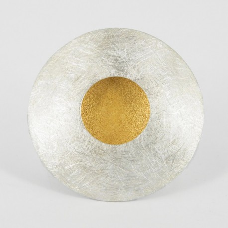 Brooch-Pendant Silver Goldplated - 21201
