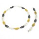 Bracelet Steal and Silver 3 colours -