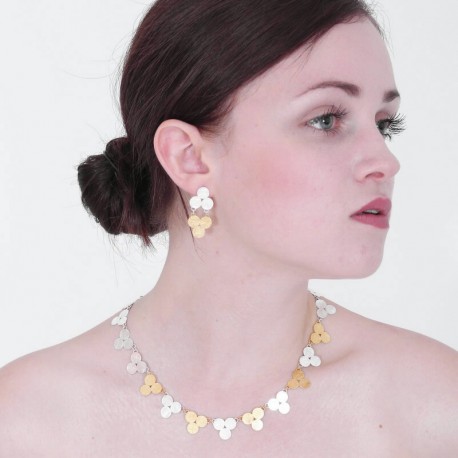 Necklace Silver Goldplated  - NHS1