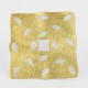 Brooch-Pendant square Silver Goldplated - 21232