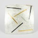 Brooch-Pendant Silver Square - 21265