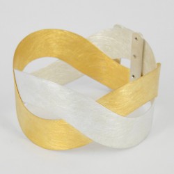 Bracelet Silver Goldplated  - RKB2