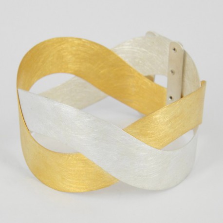 Bracelet Silver Goldplated  - RKB2