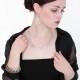 Necklace Silver Goldplated - 53A
