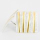 Earrings/stickers 17 x 17 mm 4 Sizes Silver goldplated -