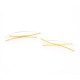 Earrings Silver Goldplated -