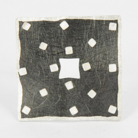 Brooch-Pendant Silver oxidized - 21294
