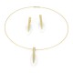 Earrings Silver Goldplated -